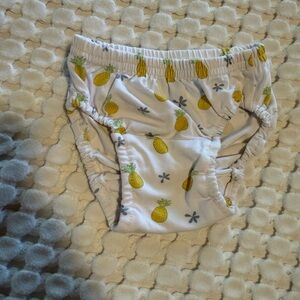 Coco moon 0-6m diaper cover pineapple